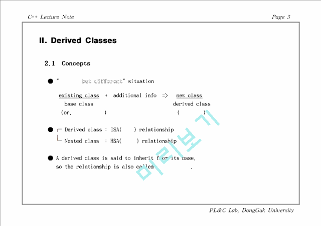 Derived Classes   (3 )